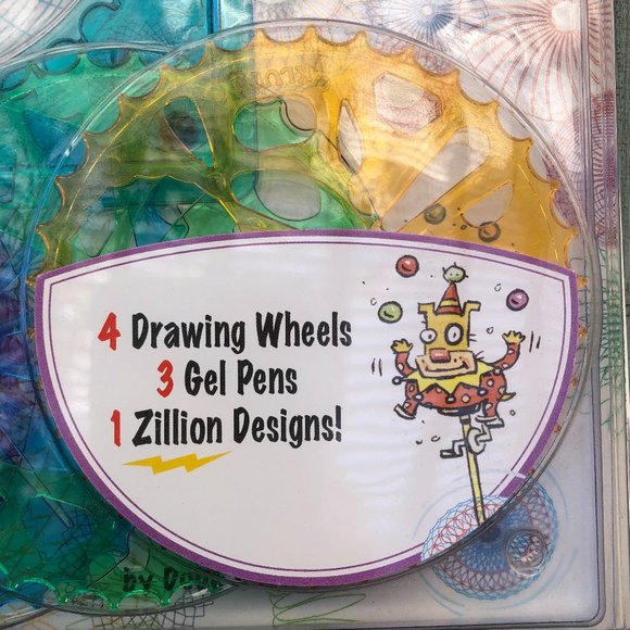 The Spiral Draw Book (Klutz) Spiral-bound - Spirograph Fun (NEW) - Picture 4 of 10